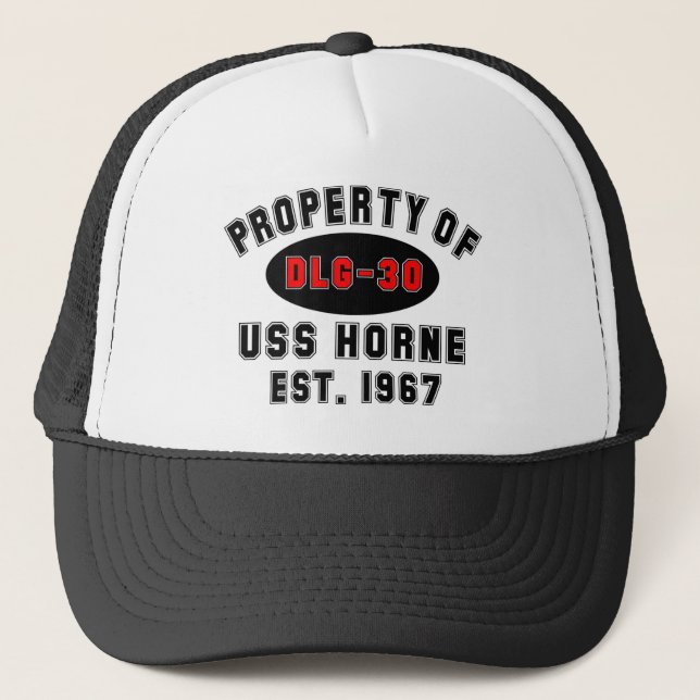 Gorra De Camionero USS Horne DLG-30 (Anverso)
