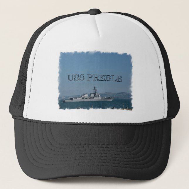 Gorra De Camionero USS Preble (Anverso)