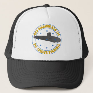 Gorra De Camionero USS Virginia