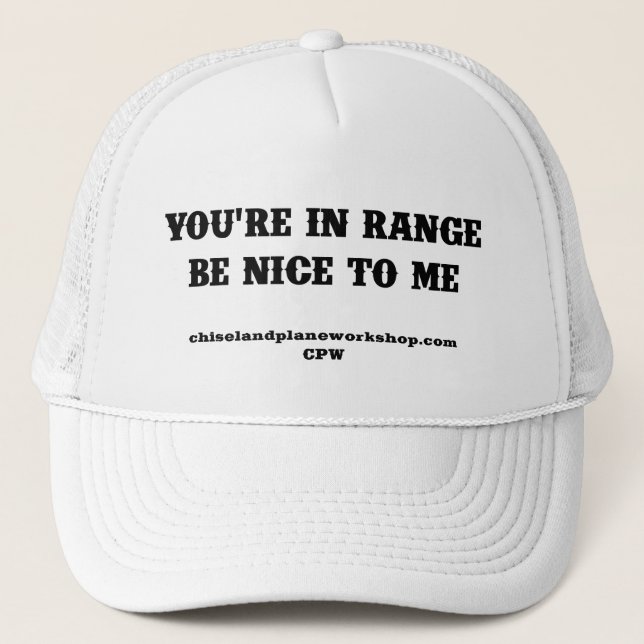 Gorra De Camionero Usted está en gama (Anverso)