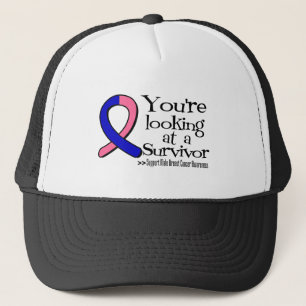 Gorra De Camionero Usted está mirando a un superviviente masculino