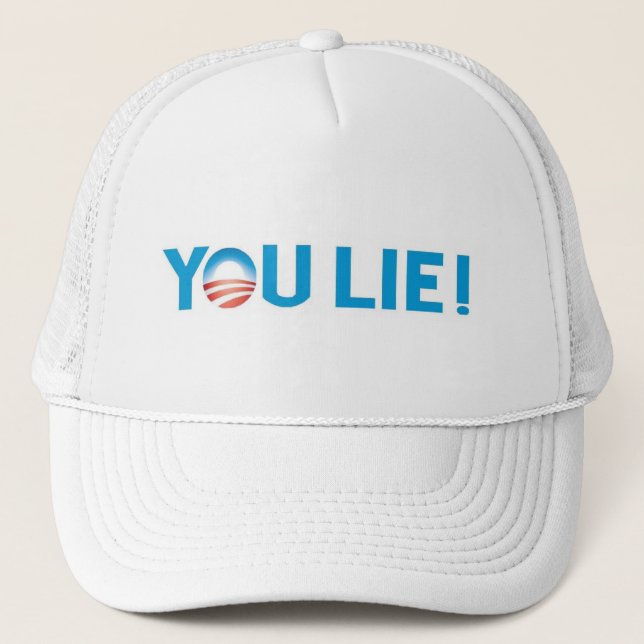 Gorra De Camionero ¡Usted miente! (Anverso)