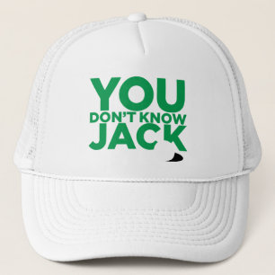 Gorra De Camionero "Usted no conoce Jack "