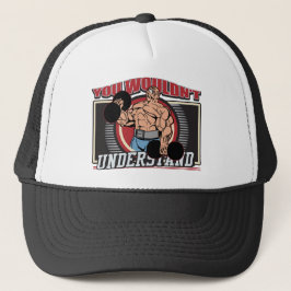 Gorra De Camionero Usted no entendería al Bodybuilder