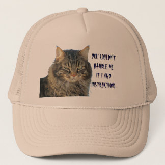 Gorra De Camionero Usted no podría manejarme incluso con