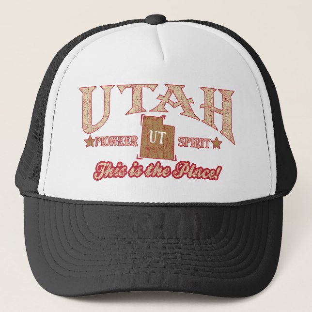 Gorra De Camionero Utah (Anverso)