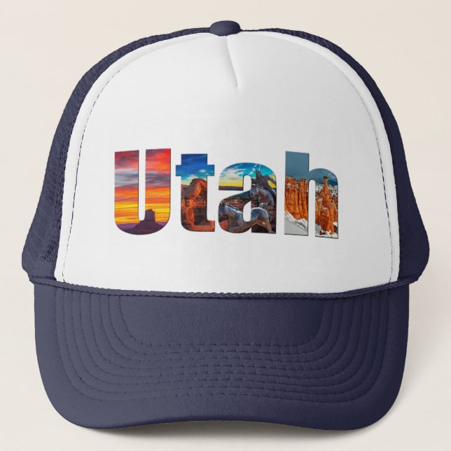 Gorra De Camionero Utah (Anverso)