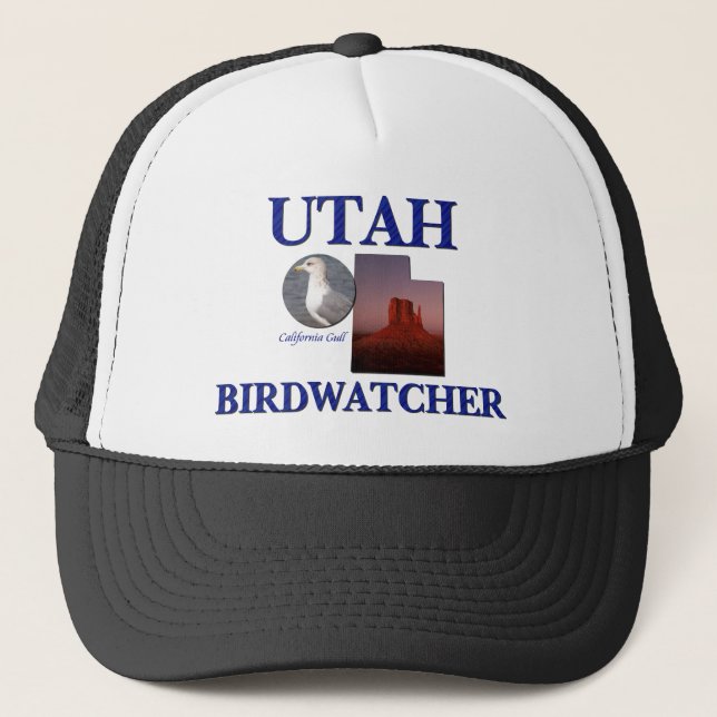 Gorra De Camionero Utah Birdwatcher (Anverso)