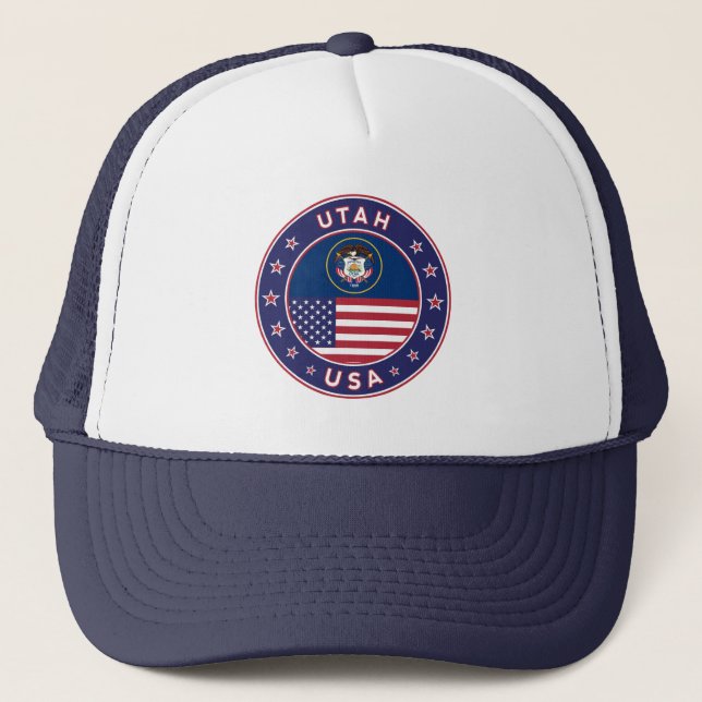 Gorra De Camionero Utah, camiseta de Utah, leyenda (Anverso)