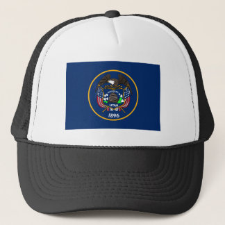 Gorra De Camionero Utah: El Estado de la Colmena Bandera de EE. UU., 