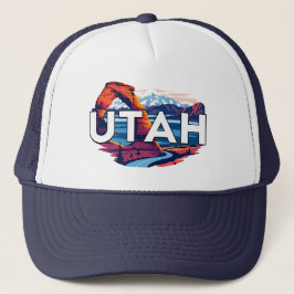 Gorra De Camionero Utah Estados Unidos de América