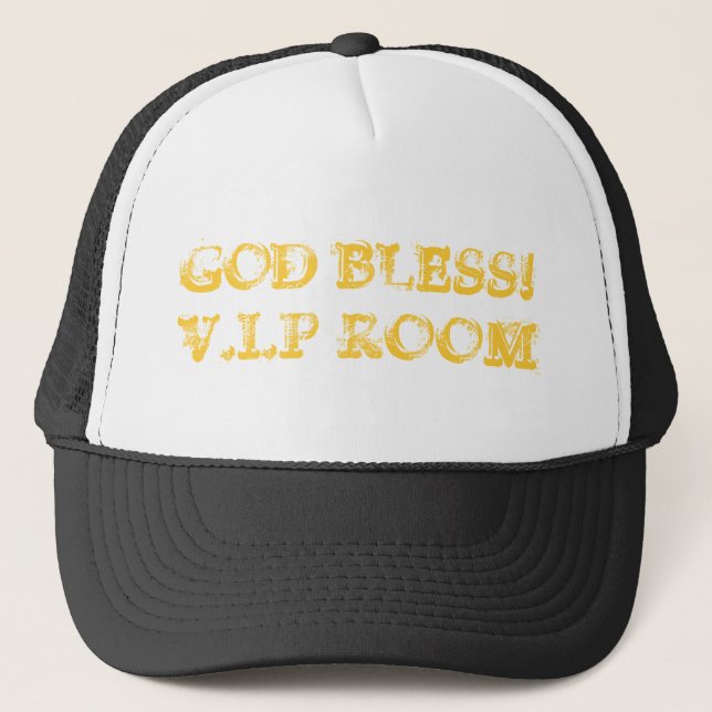 GORRA DE CAMIONERO V.I.P ROOM FAMOSO CLUB SAINT TROPEZ (Anverso)