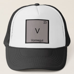 Gorra De Camionero V - Vonnegut Funny Chemistry Element Symbol Tee