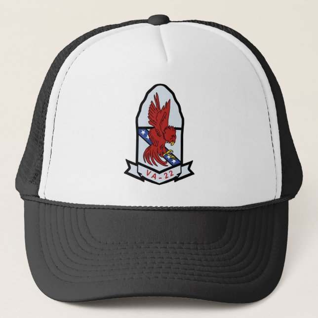 Gorra De Camionero VA-22 que lucha Redcocks (Anverso)