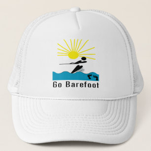Gorra De Camionero Va descalzo - el esquí acuático descalzo