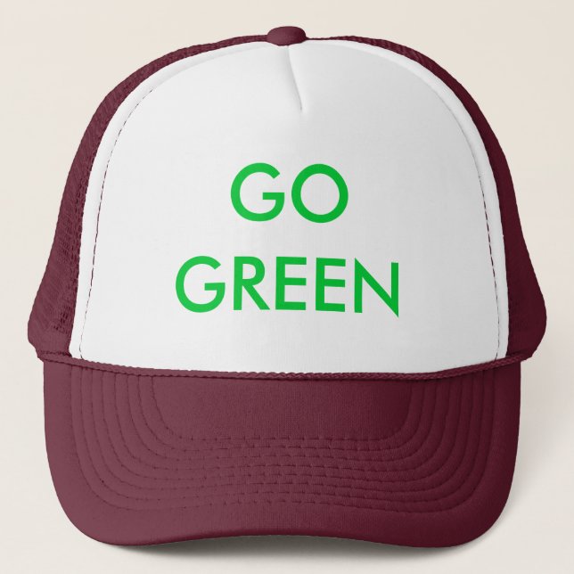 GORRA DE CAMIONERO VA EL VERDE (Anverso)