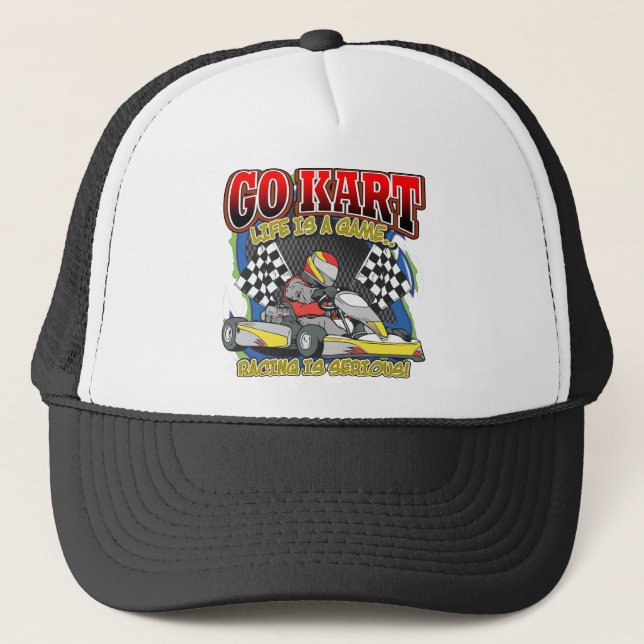 Gorra De Camionero Va la vida de Kart (Anverso)
