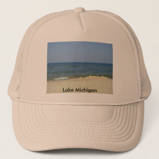 Gorra De Camionero vaca 180, el lago Michigan