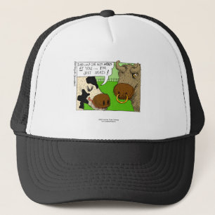 Gorra De Camionero Vaca con SPM?  Impresión enmarcada divertida
