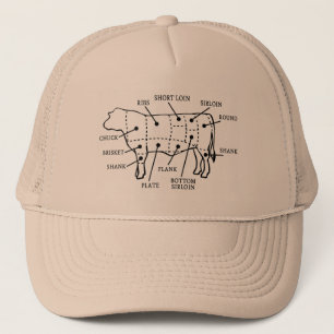 GORRA DE CAMIONERO VACA DE GANADO