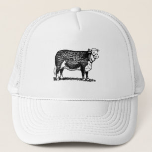 Gorra De Camionero Vaca de Hereford