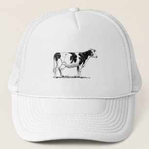 Gorra De Camionero Vaca de Holstein