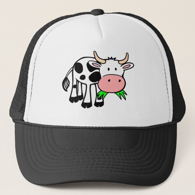 Gorra De Camionero Vaca de Holstein (Anverso)