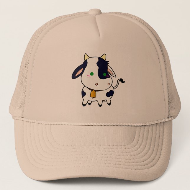 Gorra De Camionero Vaca del bebé (Anverso)