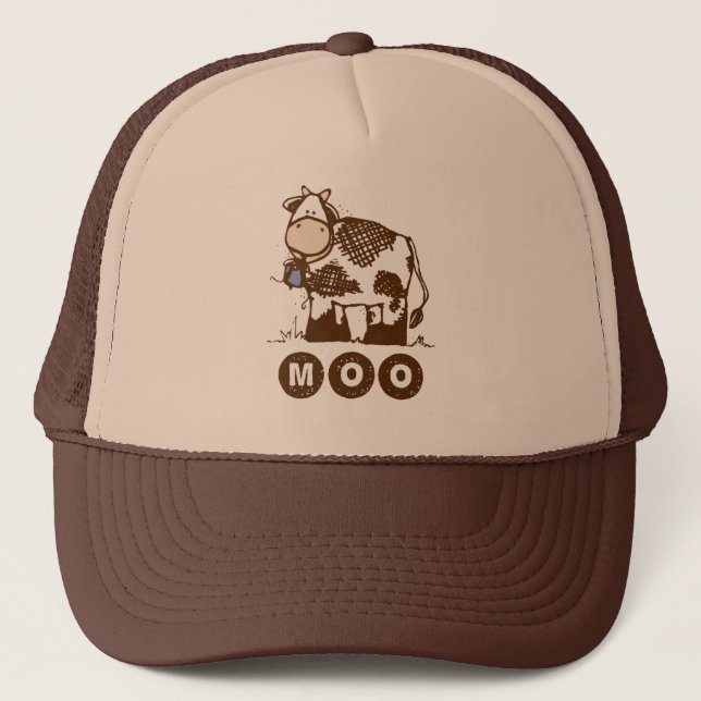 Gorra De Camionero Vaca del MOO (Anverso)