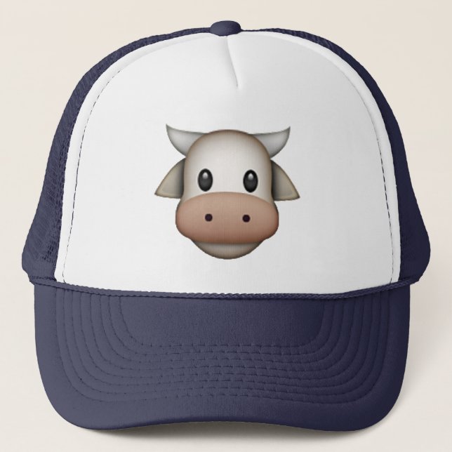 Gorra De Camionero Vaca - Emoji (Anverso)