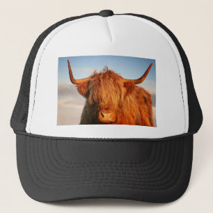 Gorra De Camionero Vaca escocesa de la montaña - Escocia