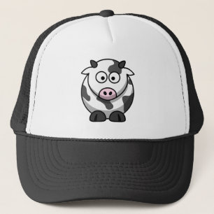 Gorra De Camionero Vaca Personalizado redonda divertida con ojos gran