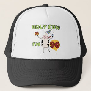 Gorra De Camionero Vaca santa soy 90 camisetas y regalos del