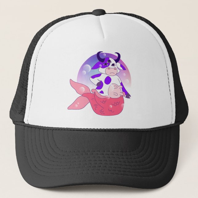 Gorra De Camionero vaca sirena (Anverso)