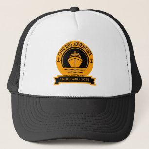 Gorra De Camionero Vacaciones de crucero en el Caribe