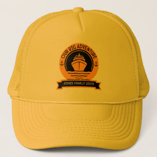 Gorra De Camionero Vacaciones de crucero en el Caribe