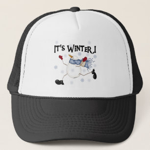 Gorra De Camionero Vacaciones de invierno para los hombres de nieve