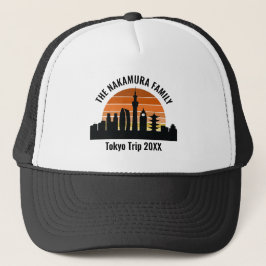 Gorra De Camionero Vacaciones de Personalizados Sunset en Tokio