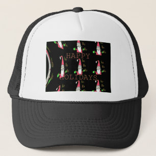 Gorra De Camionero Vacaciones especiales felices Ho Ho Ho Ho Ink Sket