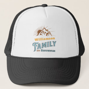 Gorra De Camionero Vacaciones Familiares de Camping Personalizadas Co