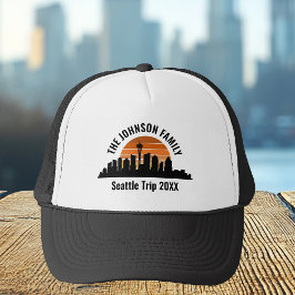 Gorra De Camionero Vacaciones familiares de Personalizados de la líne