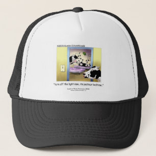 Gorra De Camionero Vacas Divertidas: Cap: "La Hora de Dormir de Paste