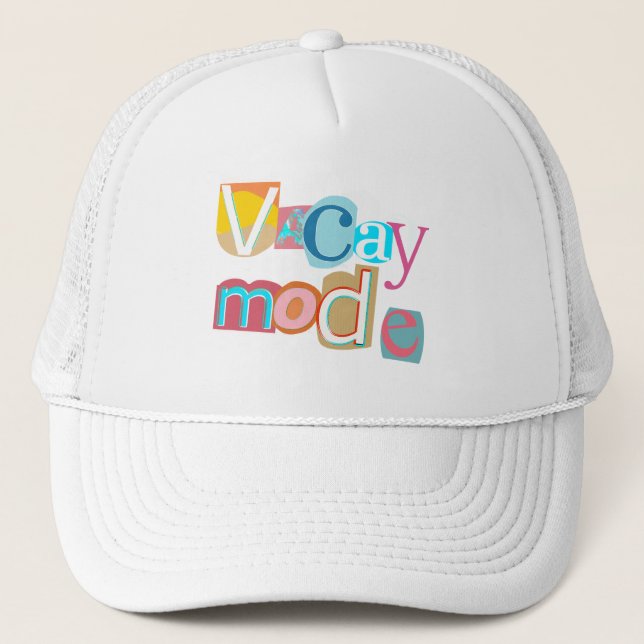 Gorra De Camionero Vacay (Anverso)