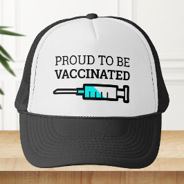 Gorra De Camionero Vacuna Covid-19 | Orgulloso De Ser Vacunado