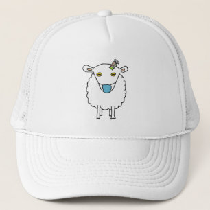 Gorra De Camionero Vacunación de ovejas anti vax