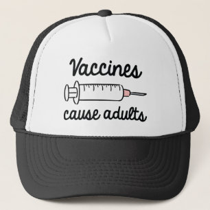 Gorra De Camionero Vacunas Causan Adultos
