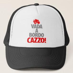Gorra De Camionero Vada un Bordo CAZZA