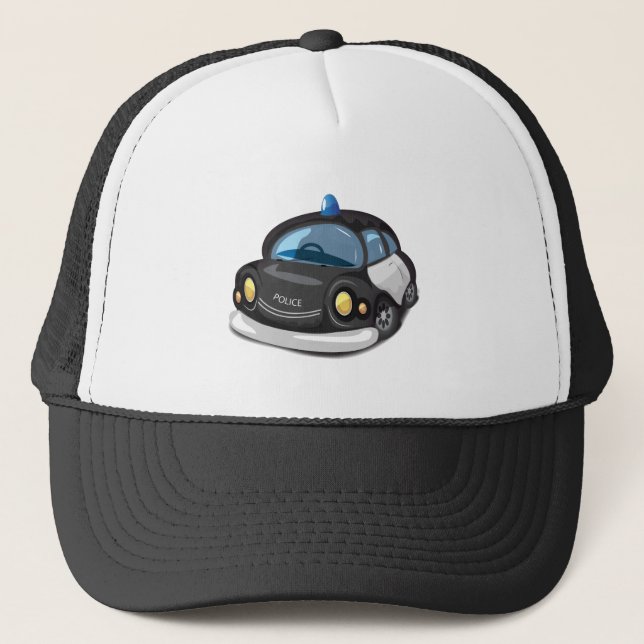 Gorra De Camionero vagón vintage Cop (Anverso)