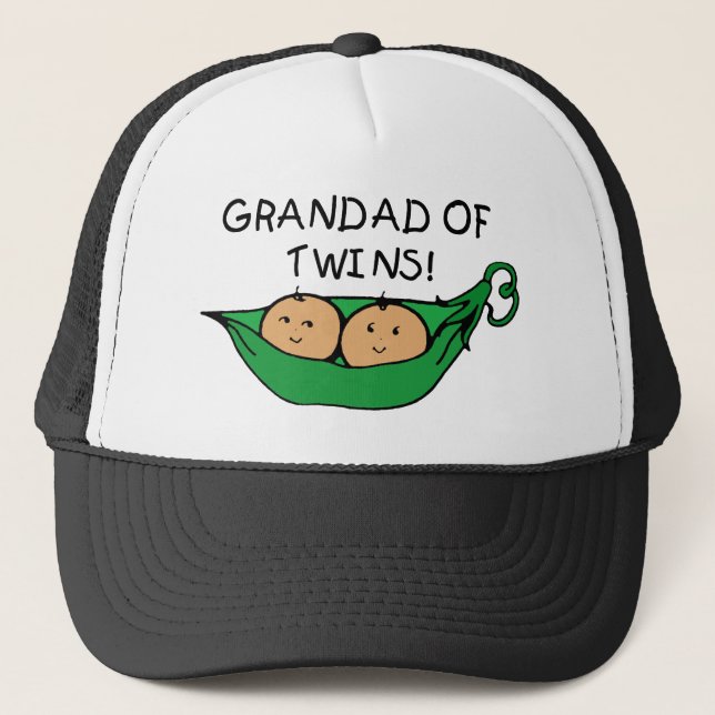 Gorra De Camionero Vaina gemela del Grandad (Anverso)