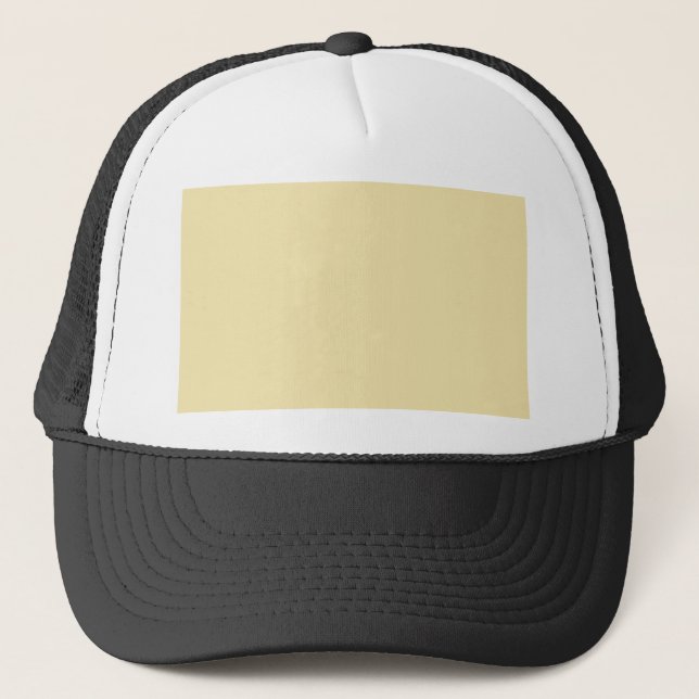 Gorra De Camionero vainilla de color (Anverso)